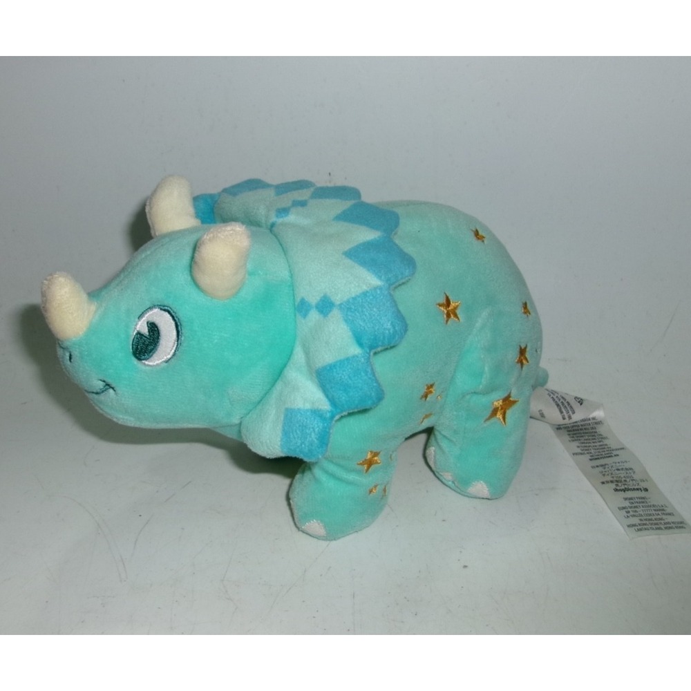 Disney Parks Animal Kingdom Dinoland Triceratops Spin Dinosaur Plush Small – Use
